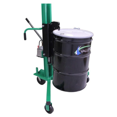 Valley Craft Drum Industrial Lift & Transporter - Beak Connection, 800 lb. Capacity, used w/ Steel/Plastic/Fiber Drums